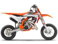 KTM SX Minicross 2024: Aún más parecidas a las motocross de adulto 5 KTM 50 SX 2024 10
