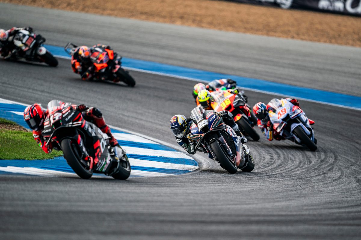 Raul Fernandez calor Aprilia Tailandia MotoGP 2023 3