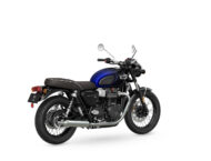 Triumph Bonneville T100 Blue Stealth Edition estudio7