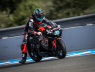 Aluvión de estrenos en Superbike: Jerez arranca una nueva era 34 Adrian Huertas Test Jerez Supersport Panigale (3)