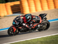 Aluvión de estrenos en Superbike: Jerez arranca una nueva era 36 Adrian Huertas Test Jerez Supersport Panigale (9)