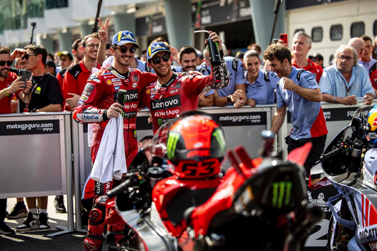 Bagnaia Bastianini carrera Malasia MotoGP