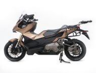 KYMCO CV-L6: Propuesta de maxi-scooter aventurero en el EICMA 6 KYMCO CV L6 concept EICMA 3