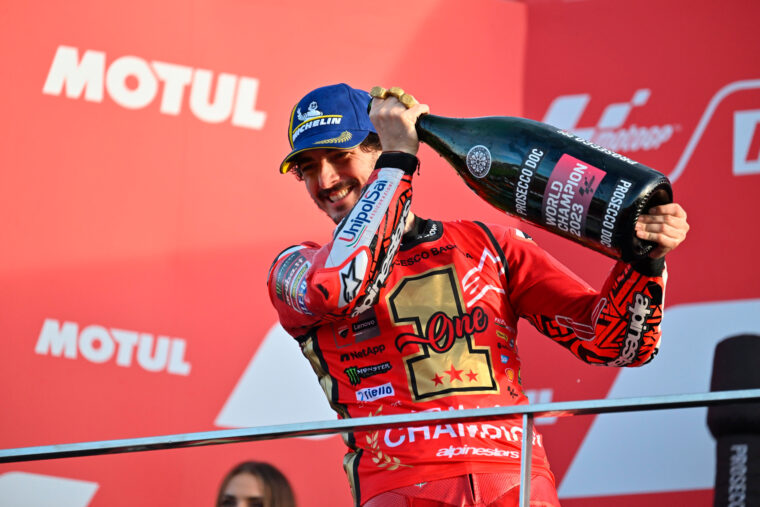 Pecco Bagnaia Campeon Mundo Valencia MotoGP 2023