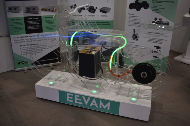 EEVAM: La tecnología española que quiere revolucionar las motos eléctricas 3 EEVAM EICMA 5