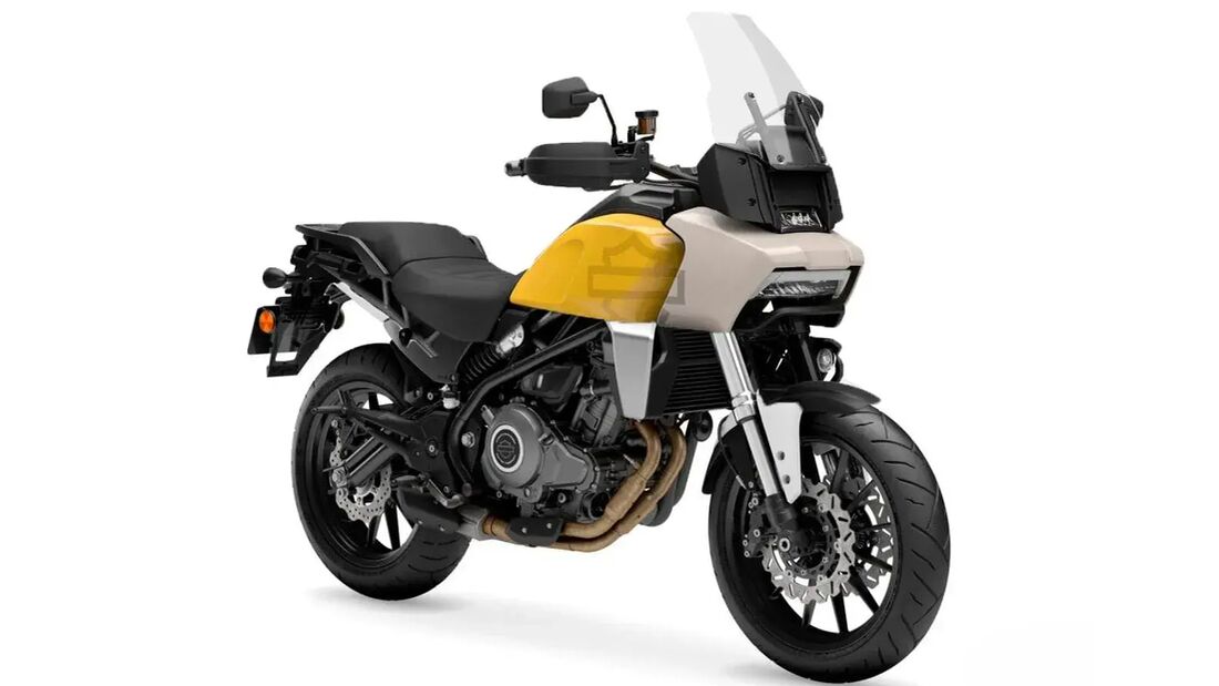 BikeLeaks. Harley-Davidson Pan America 350: La trail apunta a una versión de pequeña cilindrada 4 Harley Davidson X350RA render