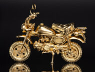 Una Honda Monkey a escala 1/12 más cara que la moto real 8 Honda Monkey Oro Plata2