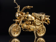 Una Honda Monkey a escala 1/12 más cara que la moto real 10 Honda Monkey Oro Plata4