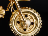 Una Honda Monkey a escala 1/12 más cara que la moto real 14 Honda Monkey Oro Plata6