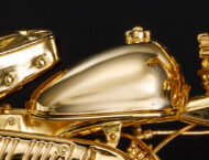 Una Honda Monkey a escala 1/12 más cara que la moto real 13 Honda Monkey Oro Plata7