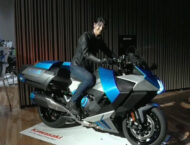 Kawasaki Ninja H2 HySe: Primeras imágenes de la moto de hidrógeno 1 Kawasaki Ninja H2 HySe prototipo