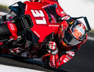 MT Helmets, el KRE+ y Pedro Acosta se estrenaron en MotoGP 15 MT Helmets Pedro Acosta MotoGP Test Valencia (1)