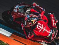 MT Helmets, el KRE+ y Pedro Acosta se estrenaron en MotoGP 12 MT Helmets Pedro Acosta MotoGP Test Valencia (3)