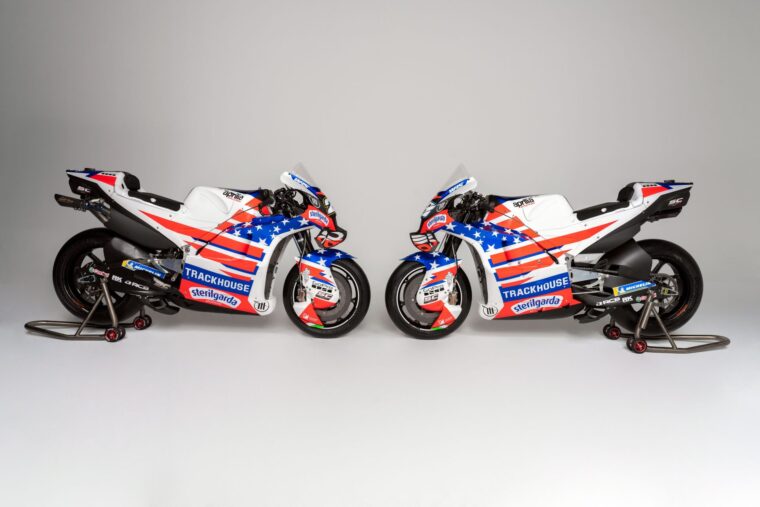 Todas las motos de MotoGP 2024: equipos, decoraciones y pilotos 208 trackhouse racing motogp 2024 raul fernandez miguel oliveira (1)