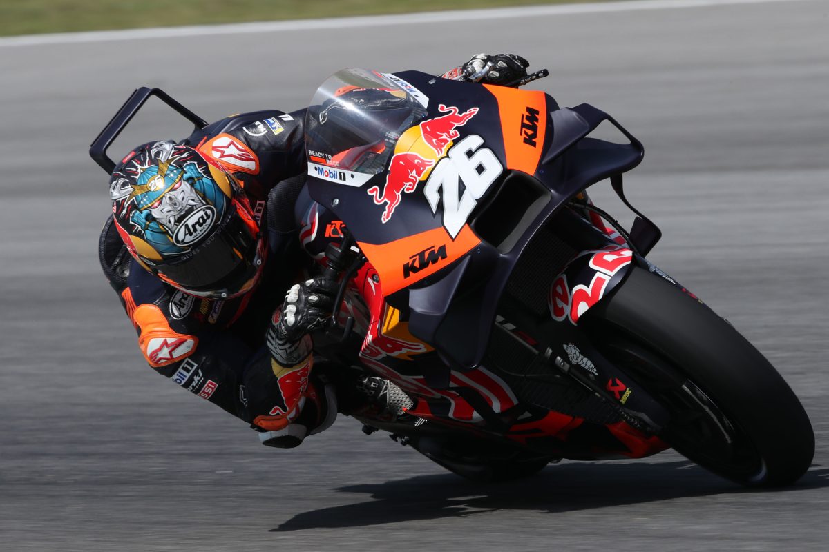 dani pedrosa shakedown sepang test motogp 2024