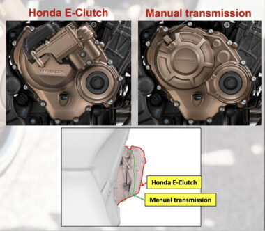Honda E Clutch tamano
