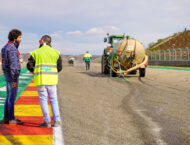 El circuito de Motorland Aragon comienza las obras de reasfaltado 6 Circuito de Aragon Motorland en obras asfalto nuevo