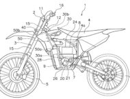 Yamaha motocross eléctrica; nuevas patentes filtradas 4 Yamaha motocross eléctrica patentes filtradas 1