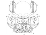 moto china souo 8 cilindros boxer 4