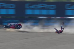 pedro acosta caida warm up jerez motogp (3)