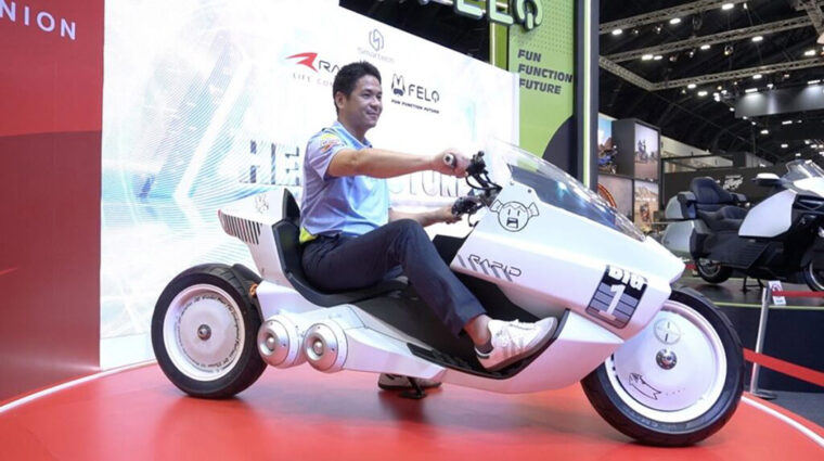 RAPID K-1988: ¿La moto eléctrica de Akira? 5 rapid k 1988 smartech1