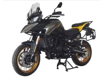 Benelli TRK 902 y TRK 902 X: Primeras fotos que confirman su próximo lanzamiento 5 Benelli TRK 902 X 2024 02