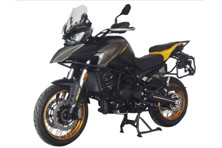 Benelli TRK 902 y TRK 902 X: Primeras fotos que confirman su próximo lanzamiento 4 Benelli TRK 902 X 2024 02