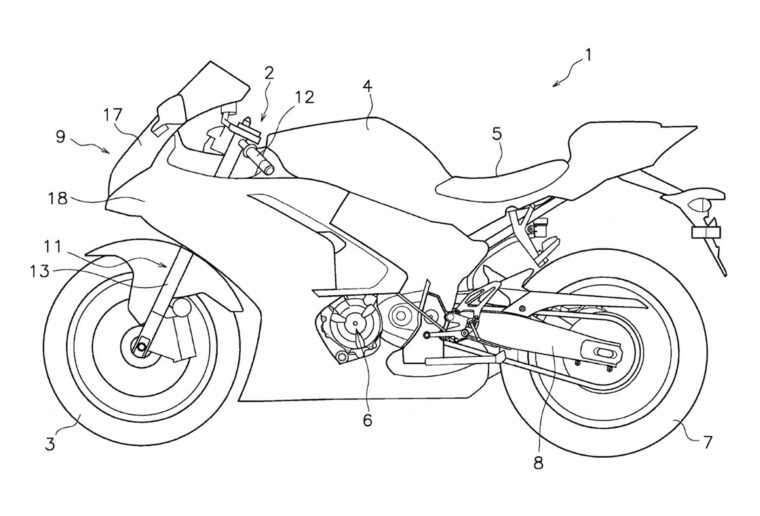 ¿Nueva Yamaha R7M para 2025? se filtran patentes... 6 Yamaha R7M 2025 bikeleaks