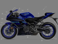 ¿Nueva Yamaha R7M para 2025? se filtran patentes... 8 Yamaha R7M 2025 patente filtrada bikeleaks