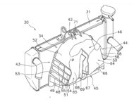 ¿Nueva Yamaha R7M para 2025? se filtran patentes... 9 Yamaha R7M 2025 radiador bikeleaks
