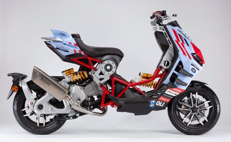 Italjet Dragster Gresini Racing MotoGP Replica Limited Edition 2024 estudio3