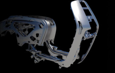 Lambretta chasis acero estampado