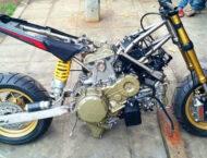 Honda MSX125 Grom 200cv motor Ducati 1199 R 2