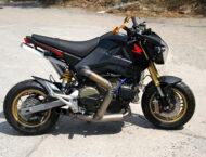 Honda MSX125 Grom 200cv motor Ducati 1199 R 3