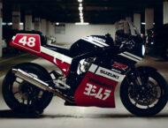 Suzuki GSX-R1100 Slabside de Haxch Moto, puro restomod británico 5 Suzuki GSX R1100 Slabside Haxch Moto 1