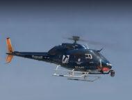 Transit radar falco helicoptero