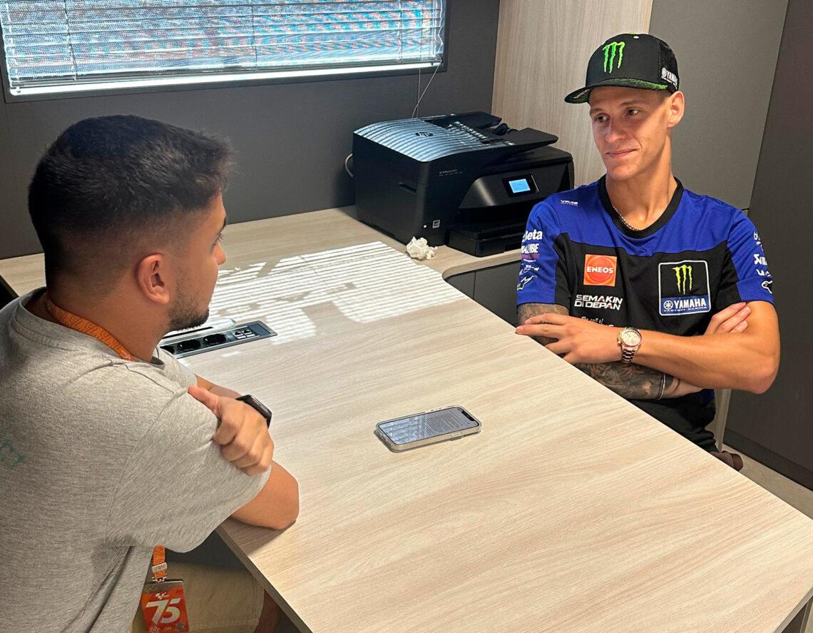 entrevista fabio quartararo