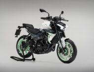 Benelli Naked Twin 500 2025 estudio3