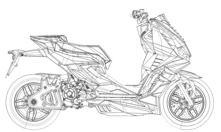 Italjet-Speedster-2025-esquema