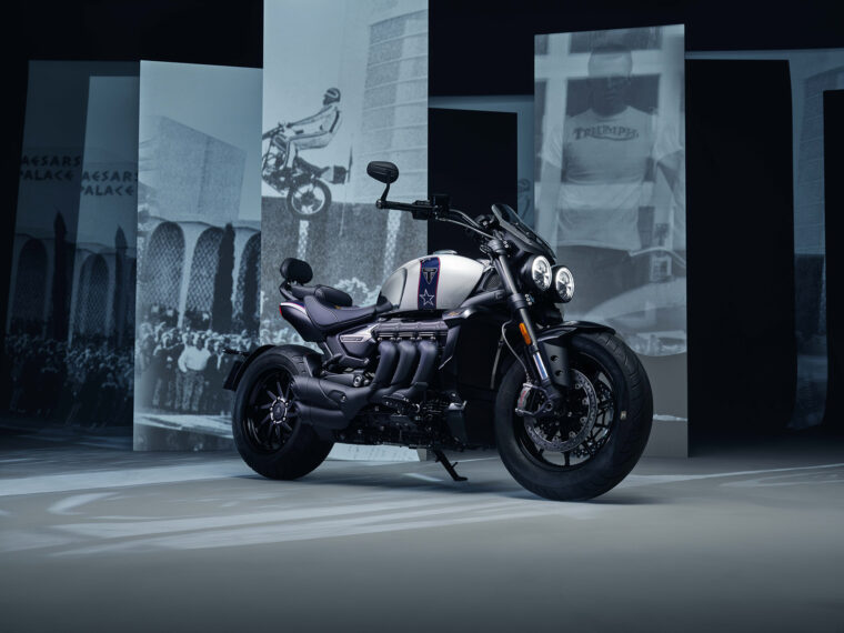 Triumph Rocket 3 GT Evel Knievel 2025 1