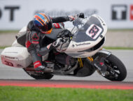 Harley-Davidson estrecha lazos con MotoGP y las King of the Baggers pisan Montmeló 6 harley davidson test motogp barcelona (7)