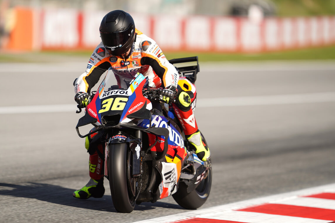 joan mir test barcelona motogp 1