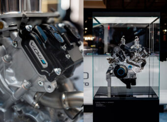 CFMoto en el EICMA 2024: ¡Tricilíndricas 675, motocross eléctrica, brutal prototipo de superdeportiva y el motor V4 de 212 cv! 17 motor CFMoto V.04 EICMA