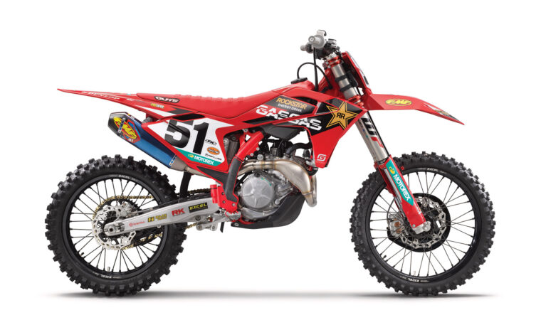 GASGAS MC 450F Factory Edition 2025 estudio5
