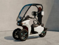 3W Cell: Scooter 3 ruedas, eléctrico... ¡y con techo! 1 3W Cell Project Urban 23 10
