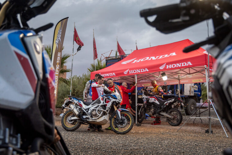 Africa Twin Epic Tour 2024 - E1 - 32