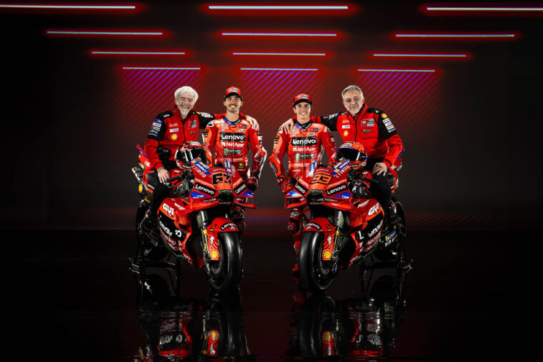 Ducati-MotoGP-2025-Bagnaia-Marquez-Dall-Igna-Grassilli