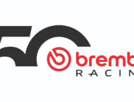 Brembo, de celebración: 50 años de éxitos en las carreras 6 logo brembo 50 aniversario carreras 2