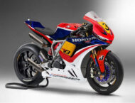 La nueva Honda V3 E-compressor parece estar rodando ya 2 Honda V3 pruebas bikeleaks