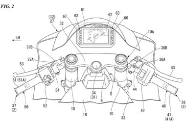 Honda patente sistema direccion bikeleaks 4